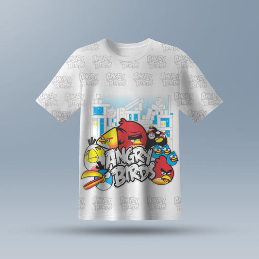 Angry Bird Kids AOP Sports T-Shirt