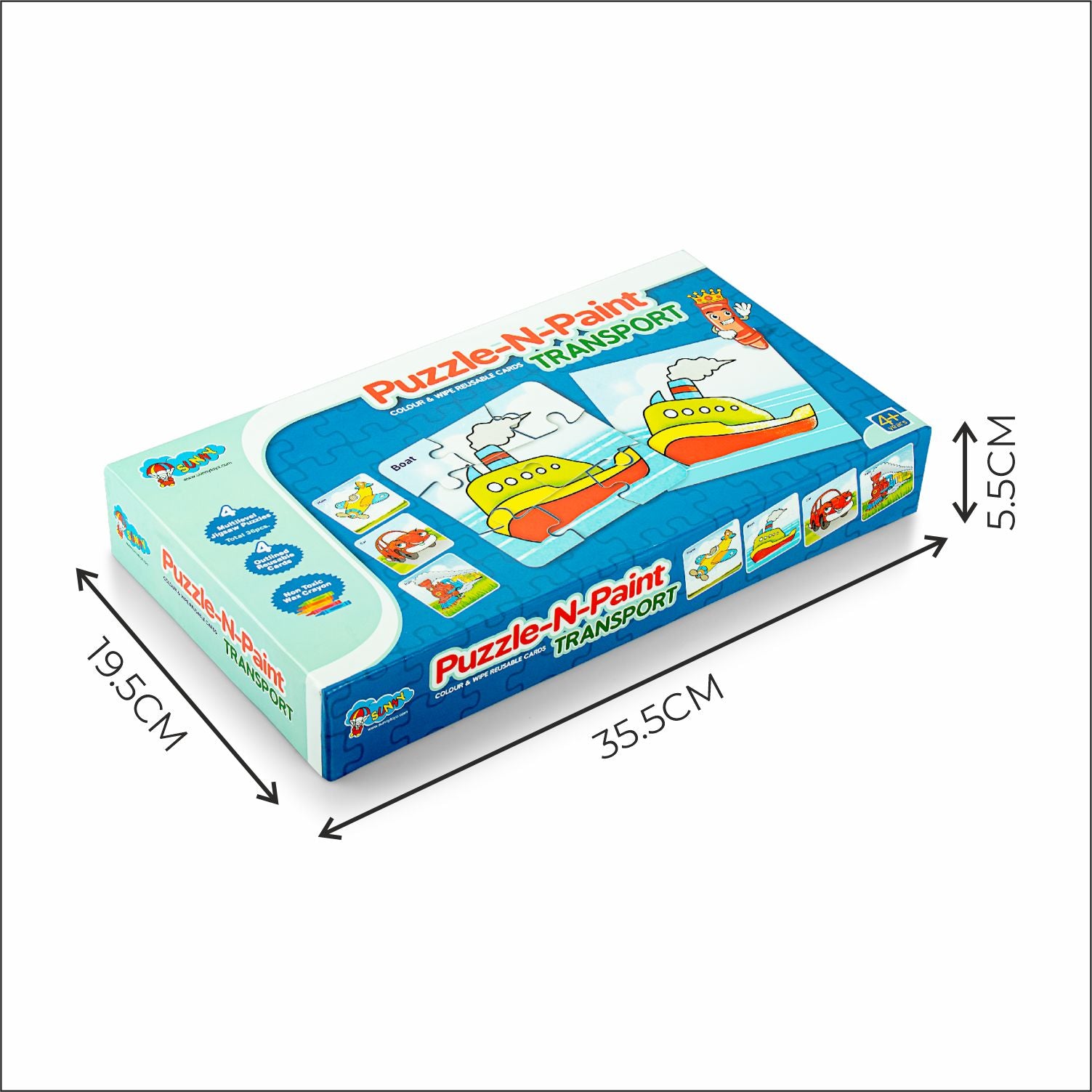 Puzzle and Paint Transport Jigsaw Puzzle – Puzzle Squad