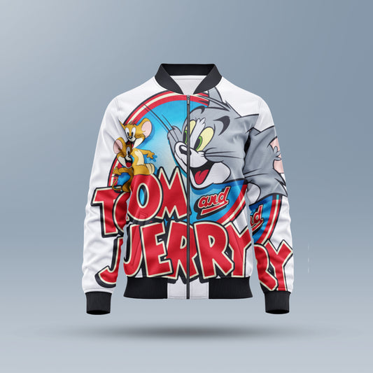 Kids Tom & Jerry Bomber Jacket