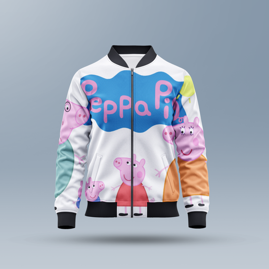 Kids Peppa Pig Bomber Jacket