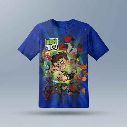 Ben 10 Kids AOP Sports T-Shirt