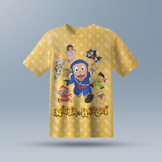 Ninja Hattori Kids AOP Sports T-Shirt