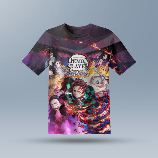 Demon Slayer Kids AOP Sports T-Shirt