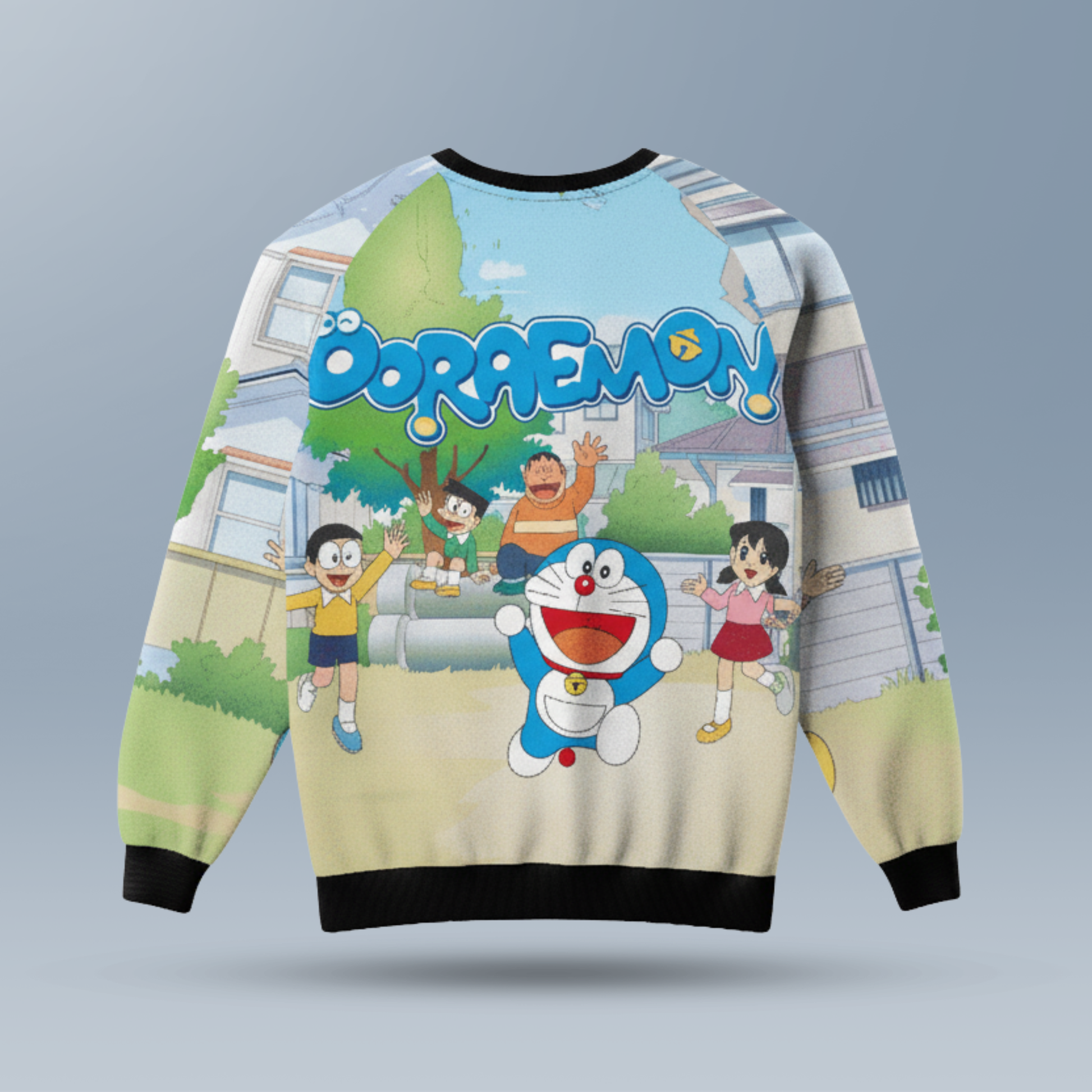 Doremon AOP Kids Sweatshirt