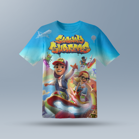 Subway Surfers  AOP Sports T-Shirt