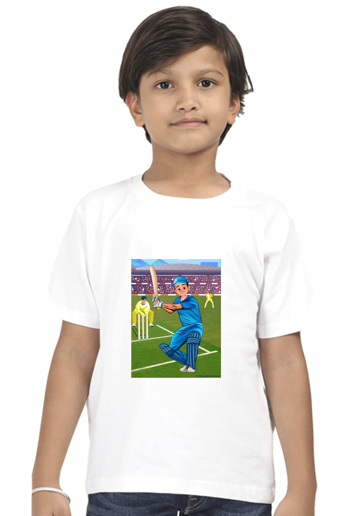 Deva Playing Cricket | DTF Printed Tshirt