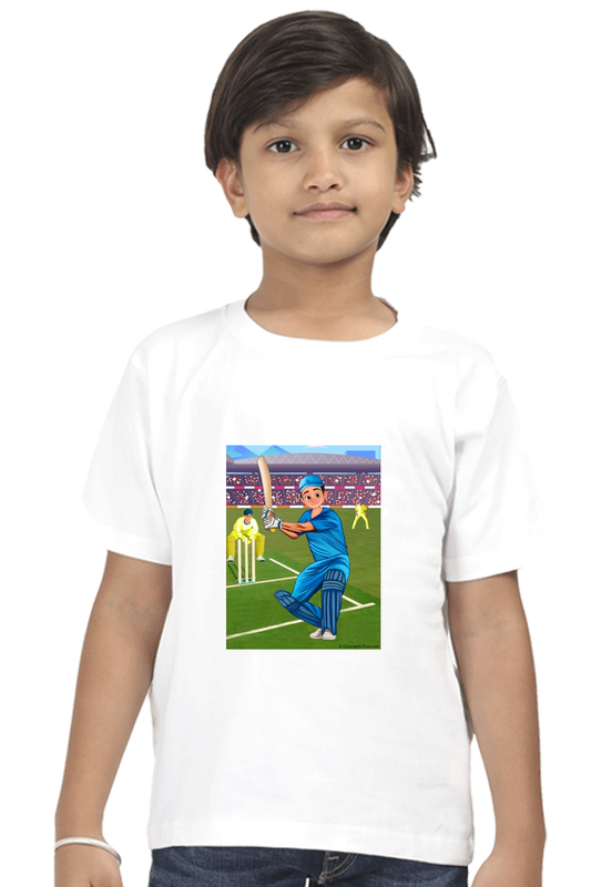 Deva Playing Cricket | DTF Printed Tshirt