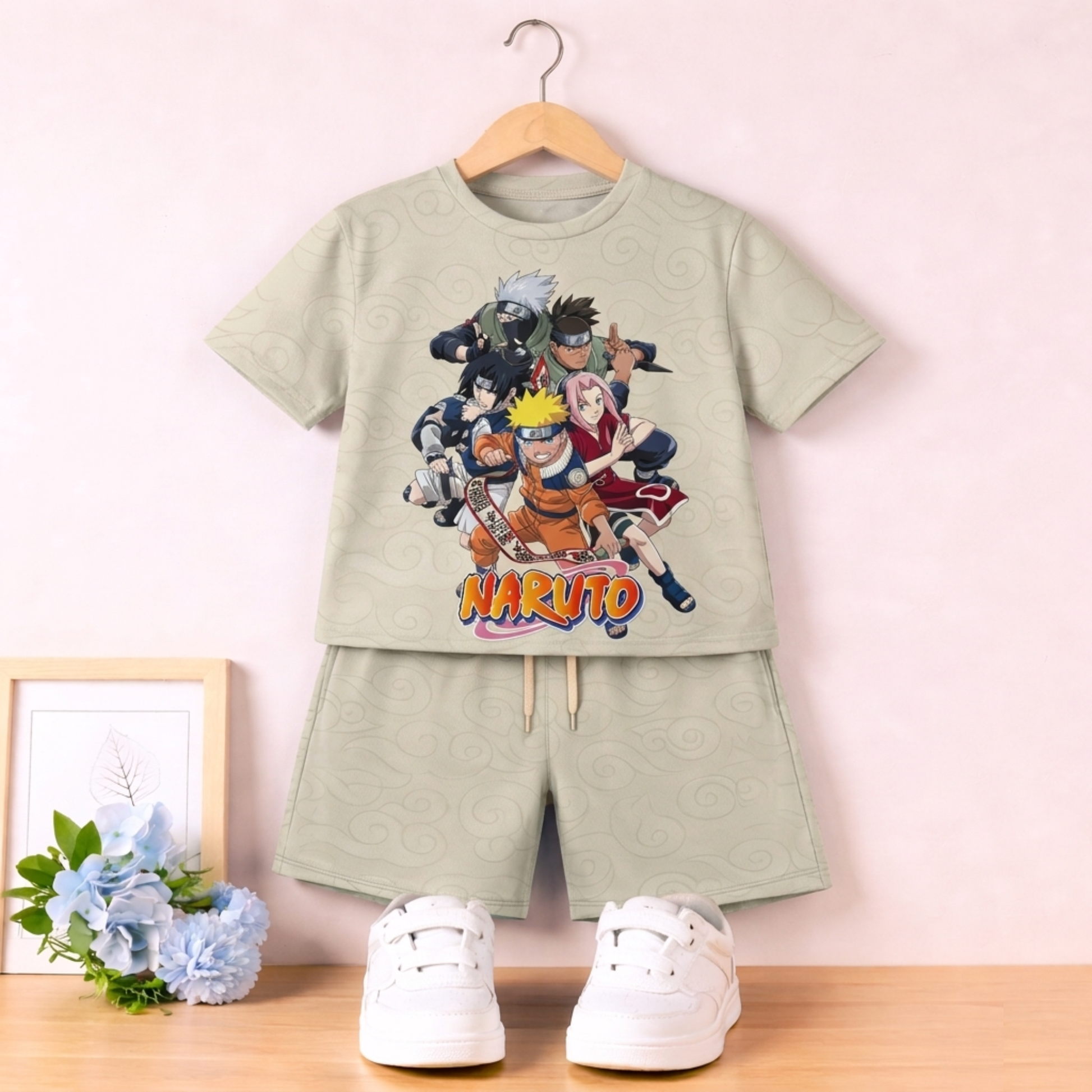 Naruto Kids AOP Co-ord Sets