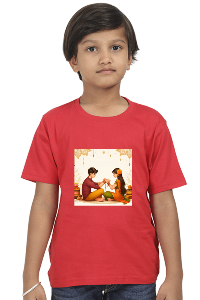 Kids Raksha Bandhan T-shirt | DTF Print