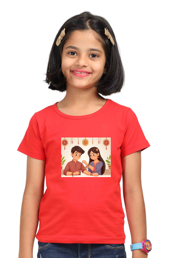 Kids Raksha Bandhan T-shirt | DTF Print