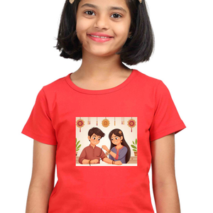 Kids Raksha Bandhan T-shirt | DTF Print