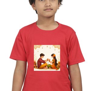 Kids Raksha Bandhan T-shirt | DTF Print