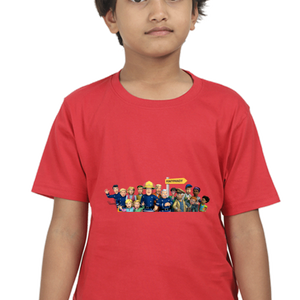 Kids Fireman Sam T-shirt | DTF Print