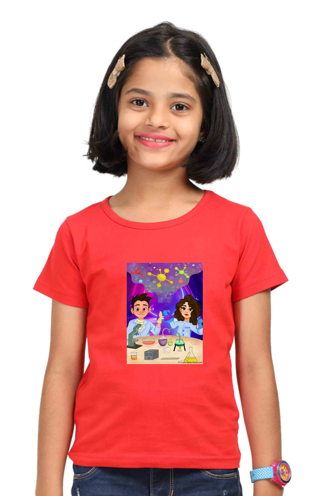 Deva and Aarya Scientist T-shirt | DTF Print