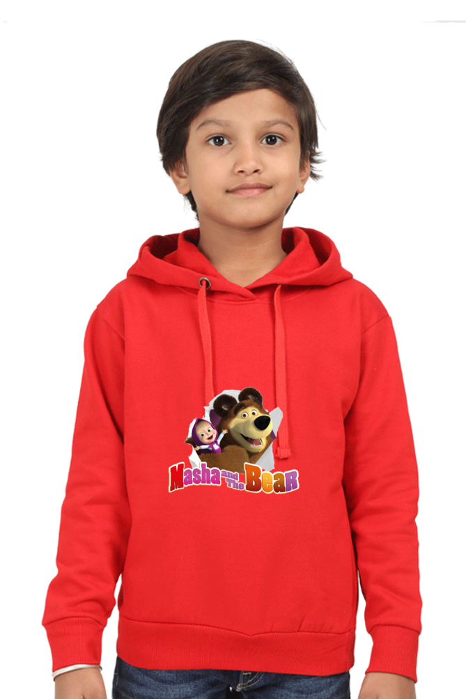 Masha and The Bear Hoodie for kids