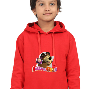 Masha and The Bear Hoodie for kids