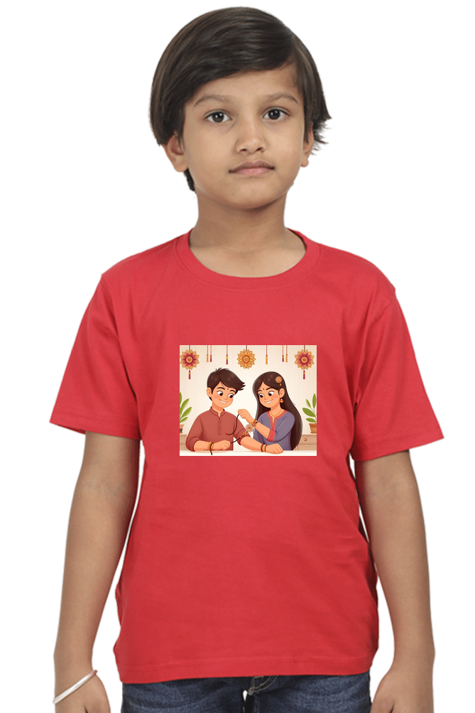 Kids Raksha Bandhan T-shirt | DTF Print