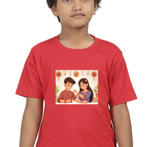 Kids Raksha Bandhan T-shirt | DTF Print