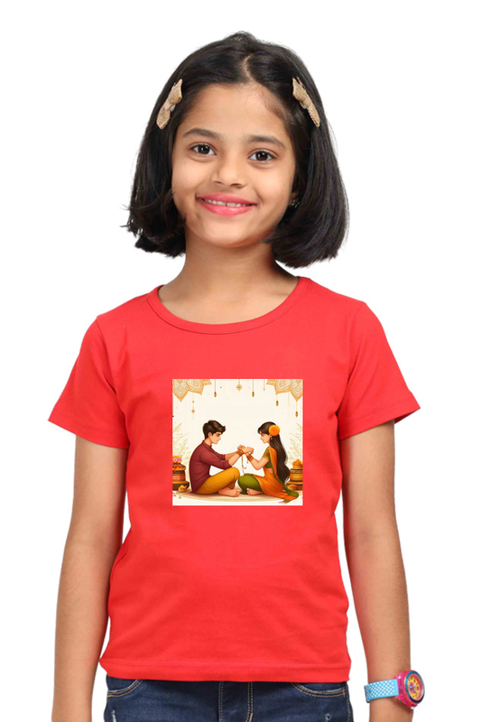 Kids Raksha Bandhan T-shirt | DTF Print