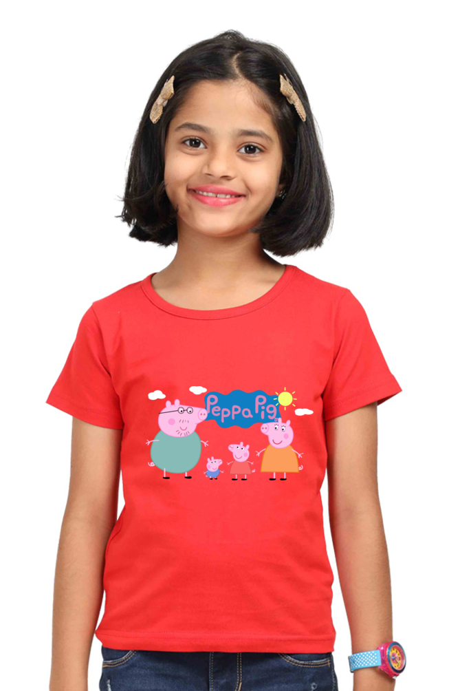 Kids Peppa Pig T-shirt | DTF Print