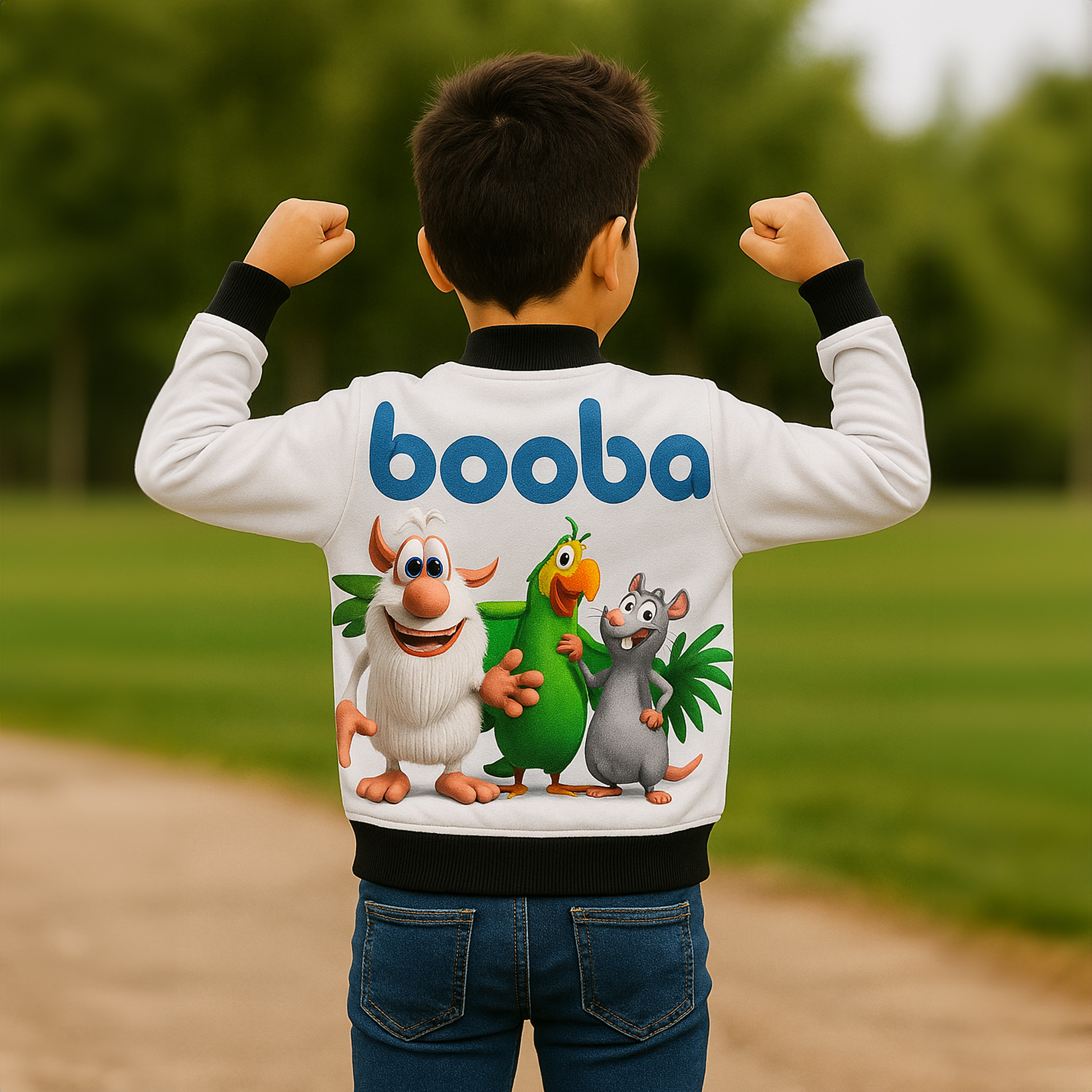 Kids Booba Bomber Jacket