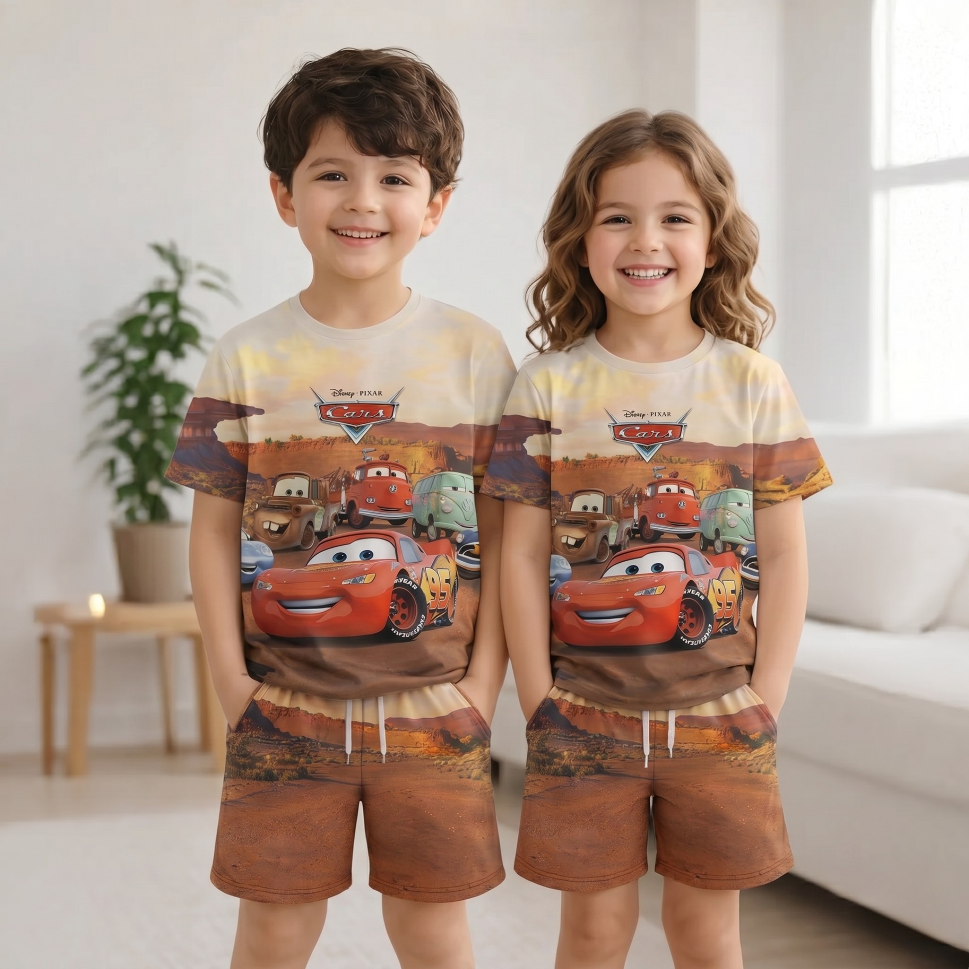 Cars Kids AOP Co-ord Set