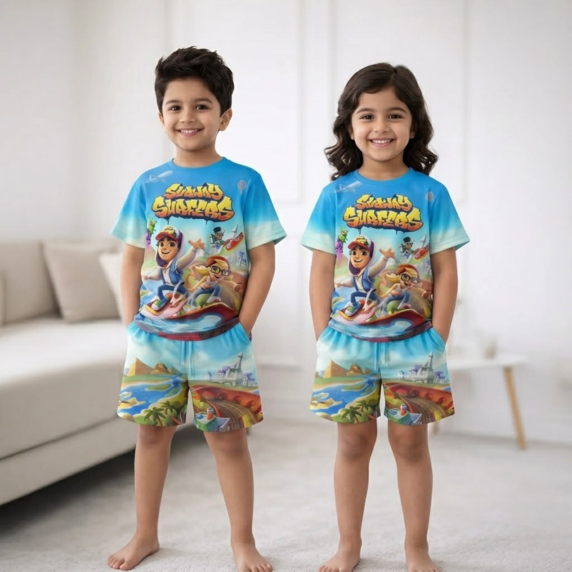 Subway Surfers Kids AOP Co-ord Set