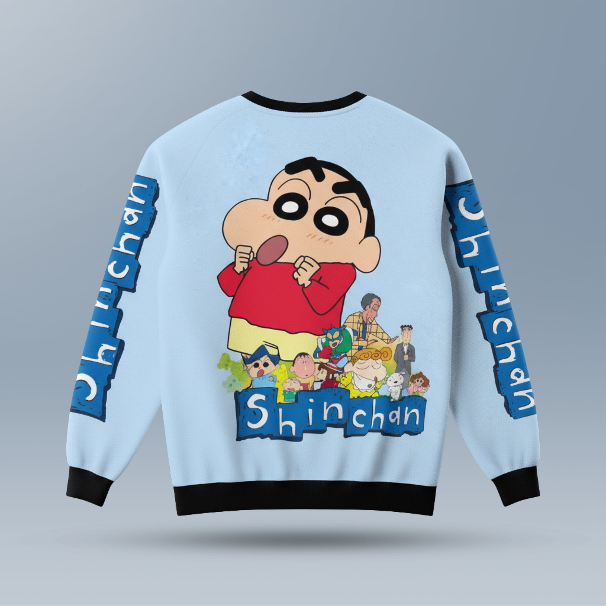 Shinchan AOP Kids Sweatshirt