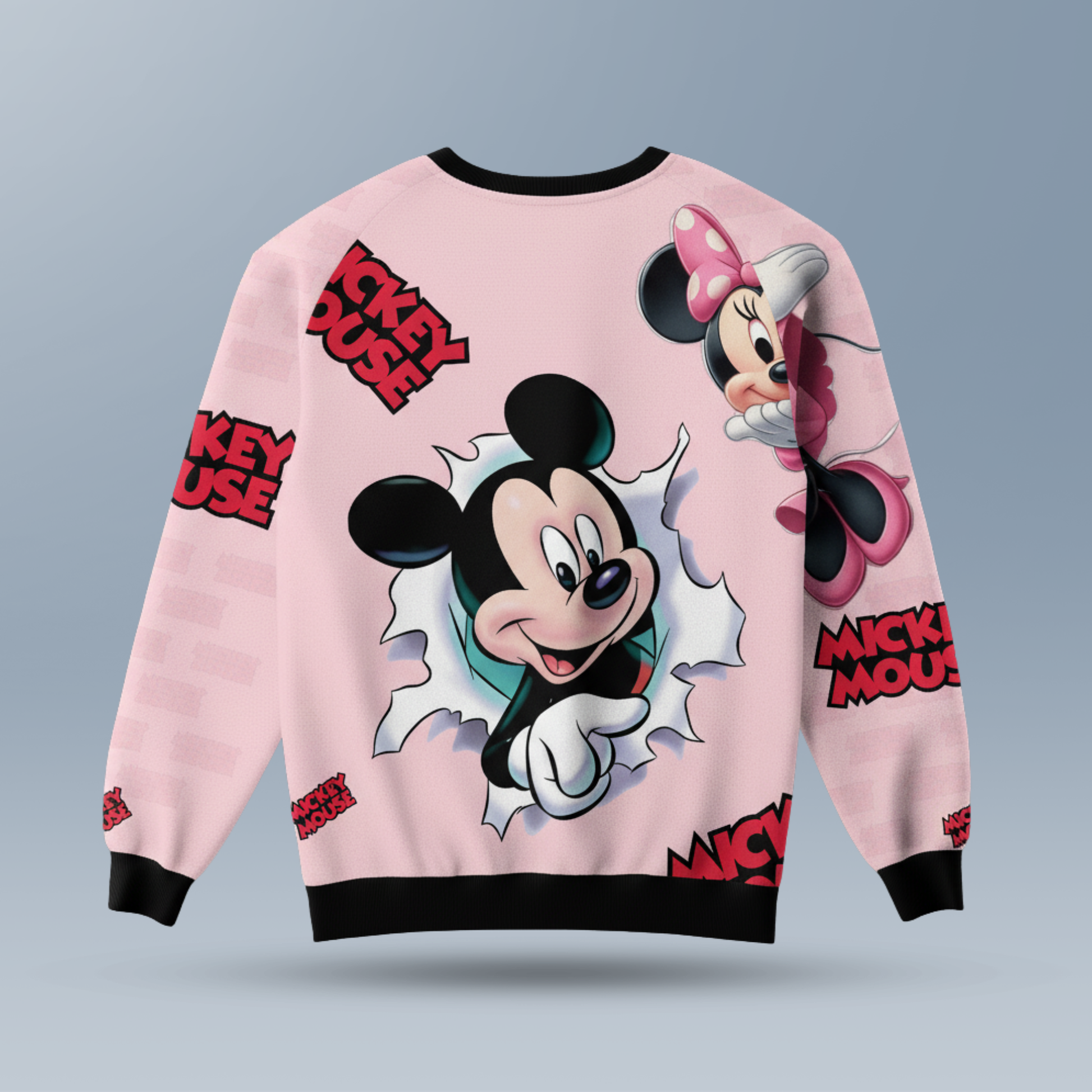 Micky and Minie AOP Kids Sweatshirt
