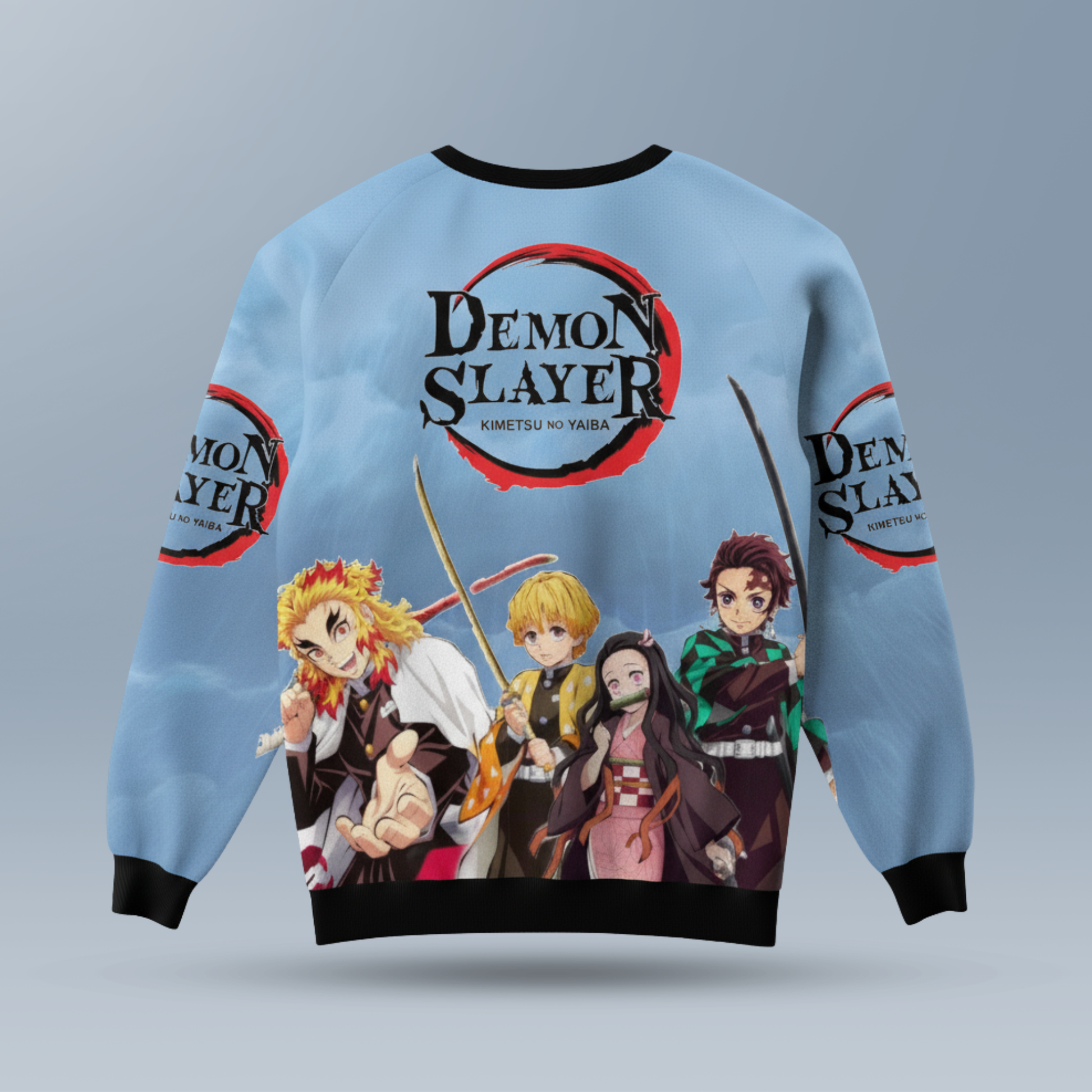 Demons Layer AOP Kids Sweatshirt