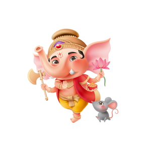 Kids Ganpati T-Shirts | 5 to 13 Yrs