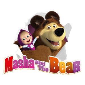 Kids Masha and The Bear T-shirt | DTF Print