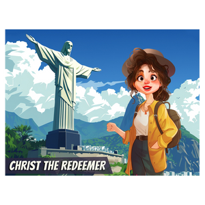 Aarya Christ the Redeemer Cotton T-shirt | DTF print