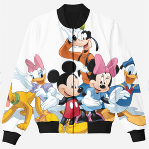 Kids Mickey Mouse Bomber Jacket