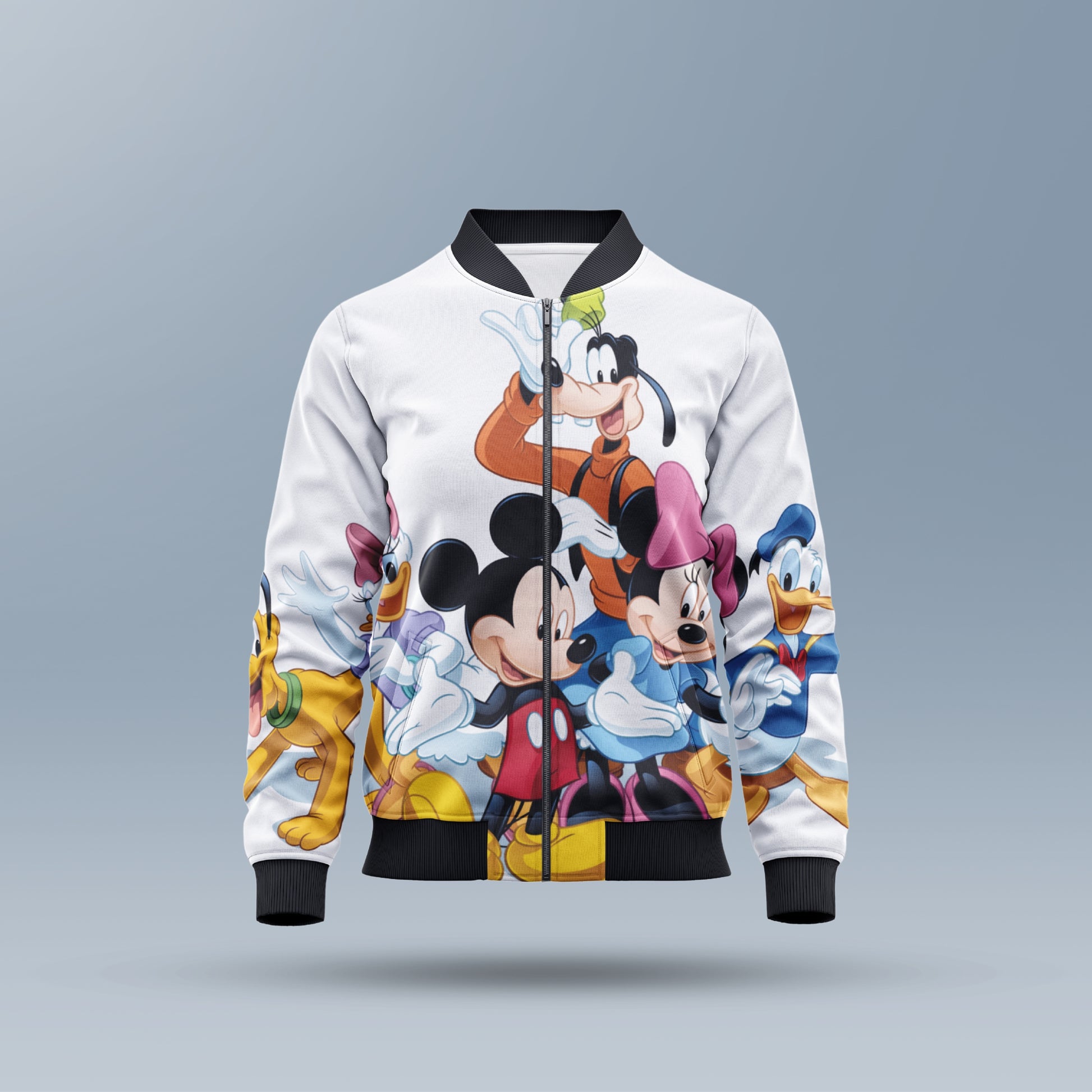 Kids Mickey Mouse Bomber Jacket