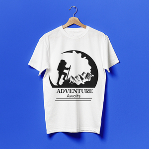 Adventure Awaits / Motivation Quote-Puzzle Squad Cotton T-shirts for Boys & Girls