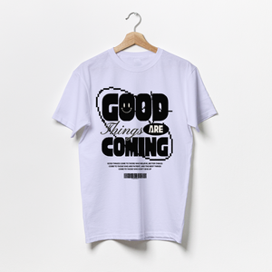 Good Things Are Coming / Motivation Quote-Puzzle Squad Cotton T-shirts for Boys & Girls