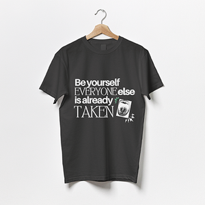 Be Yourself Everyone / Motivation Quote-Puzzle Squad Cotton T-shirts for Boys & Girls