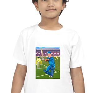 Deva Playing Cricket | DTF Printed Tshirt