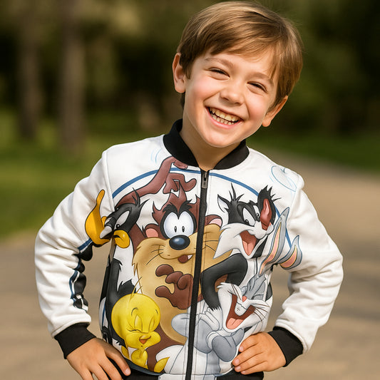 Kids Bugs Bunny Bomber Jacket