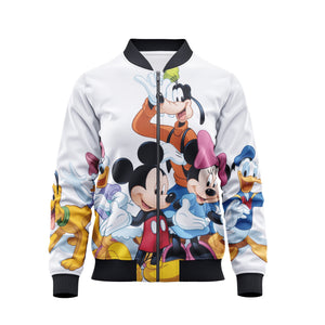 Kids Mickey Mouse Bomber Jacket