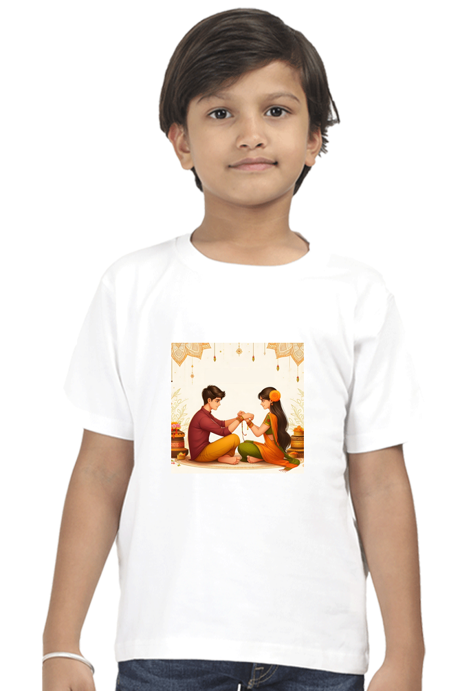 Kids Raksha Bandhan T-shirt | DTF Print