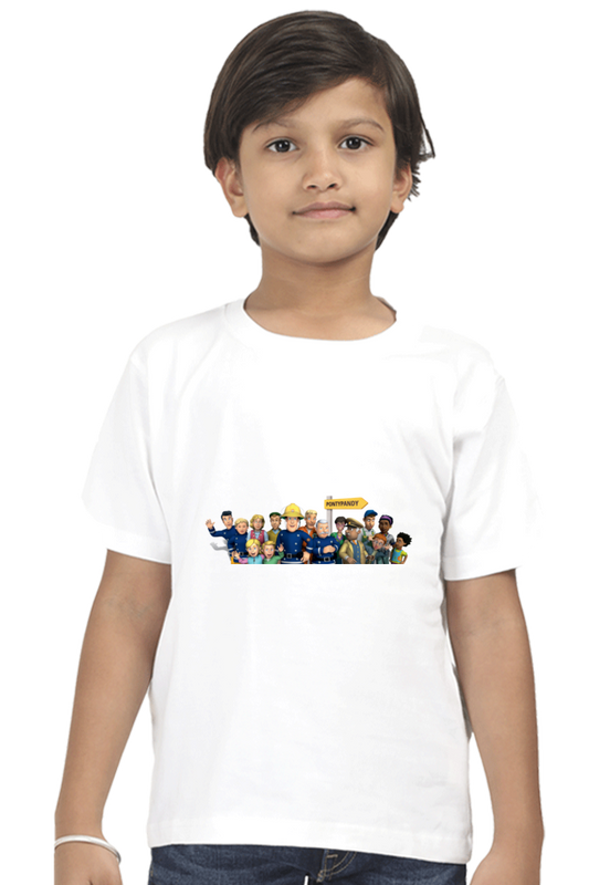 Kids Fireman Sam T-shirt | DTF Print