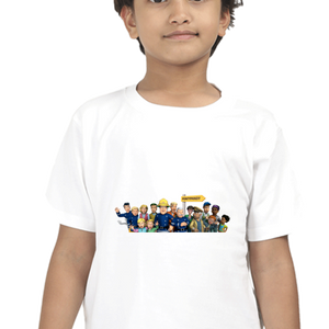 Kids Fireman Sam T-shirt | DTF Print