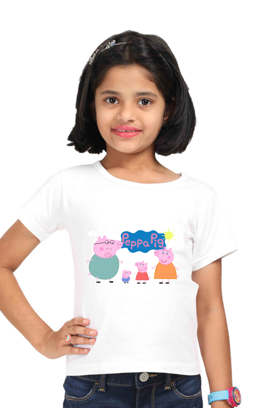 Kids Peppa Pig T-shirt | DTF Print