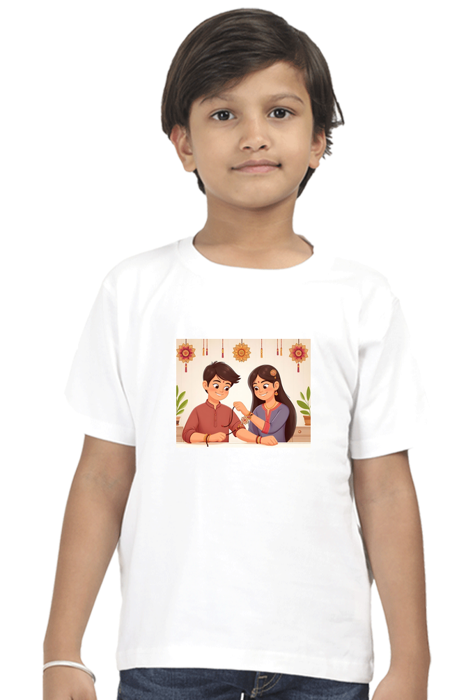 Kids Raksha Bandhan T-shirt | DTF Print