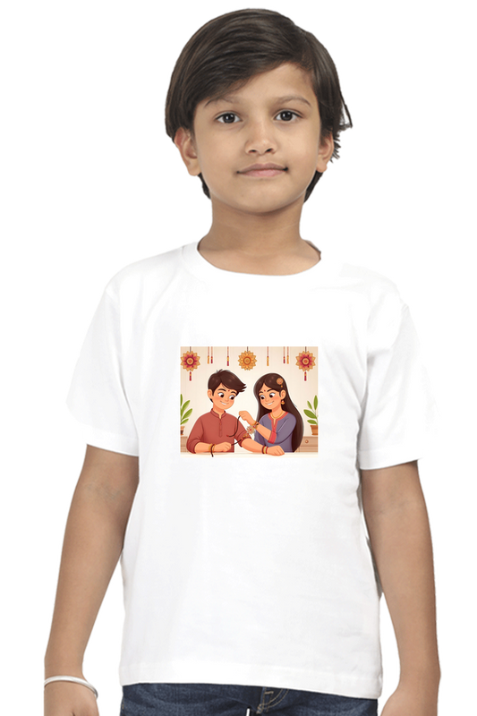 Kids Raksha Bandhan T-shirt | DTF Print