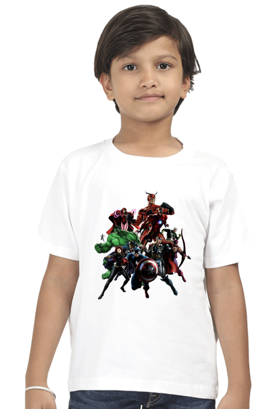 Kids Super Heros T-shirt | DTF Print