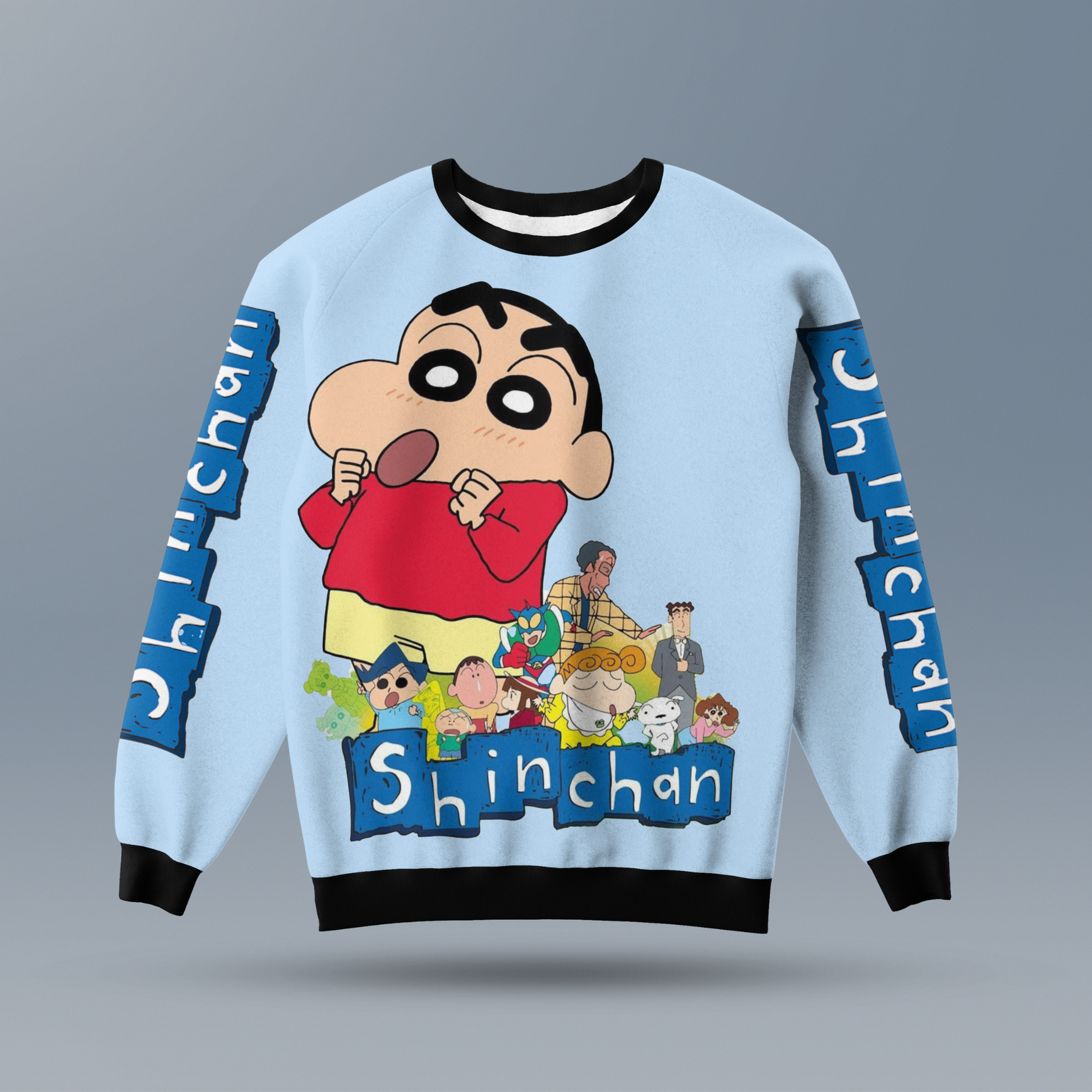 Shinchan AOP Kids Sweatshirt