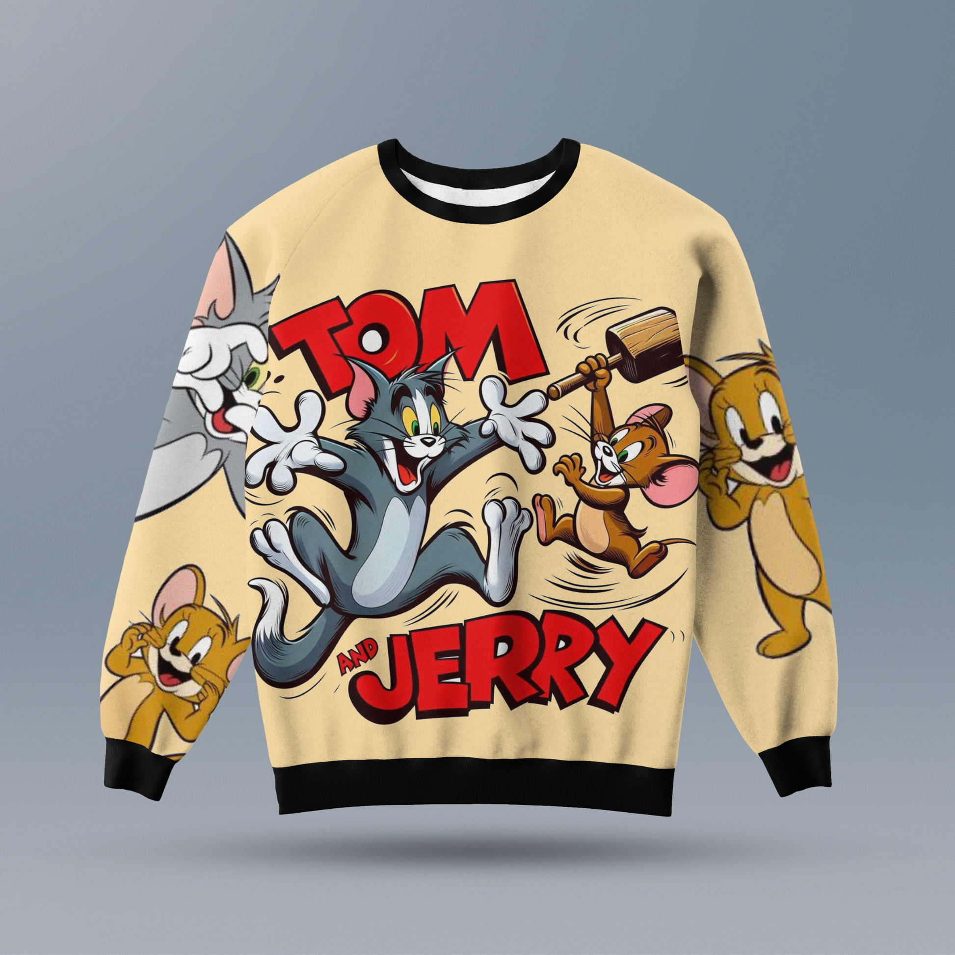Tom and Jerry AOP Kids Sweatshirt